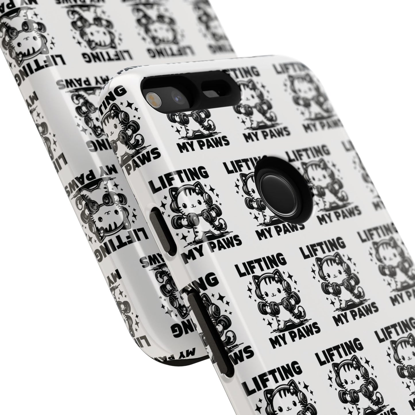 Lifting My Paws Tough Case – Protective Phone Cover