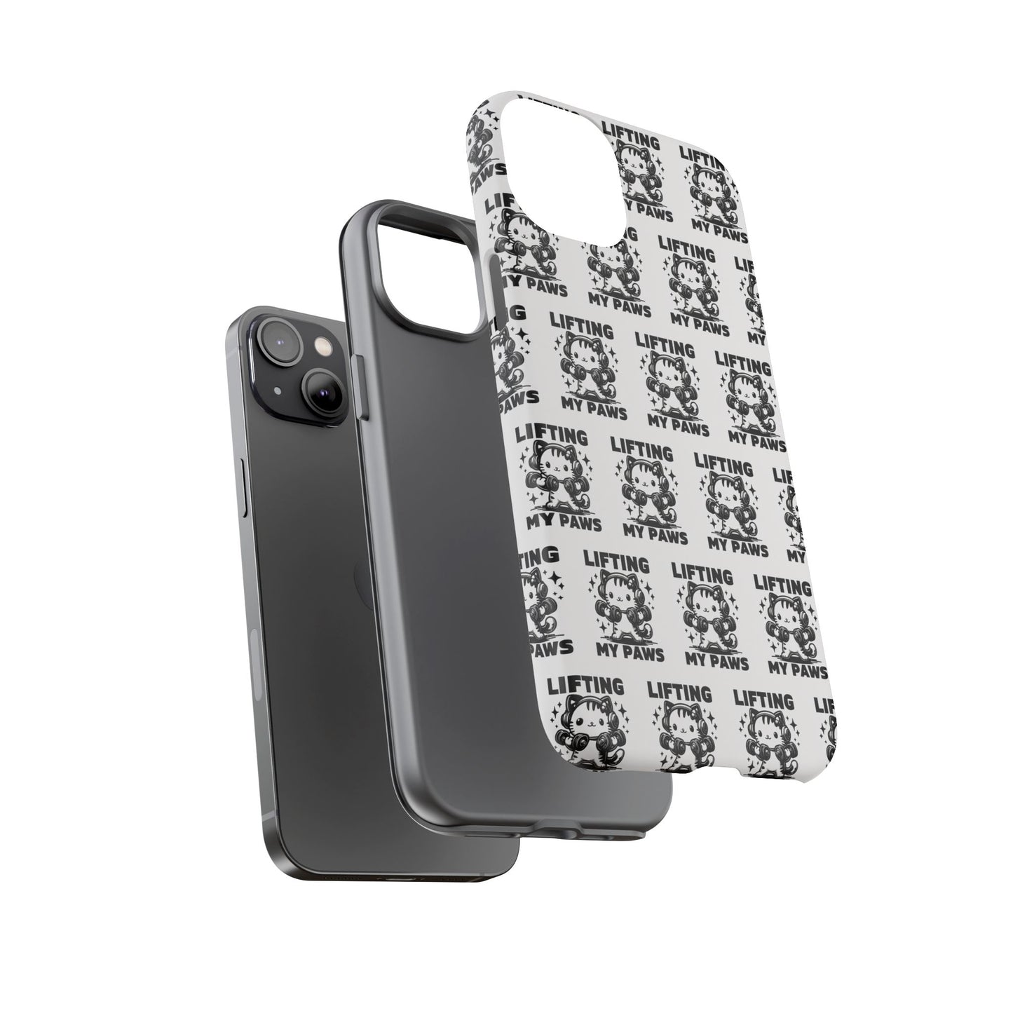 Lifting My Paws Tough Case – Protective Phone Cover
