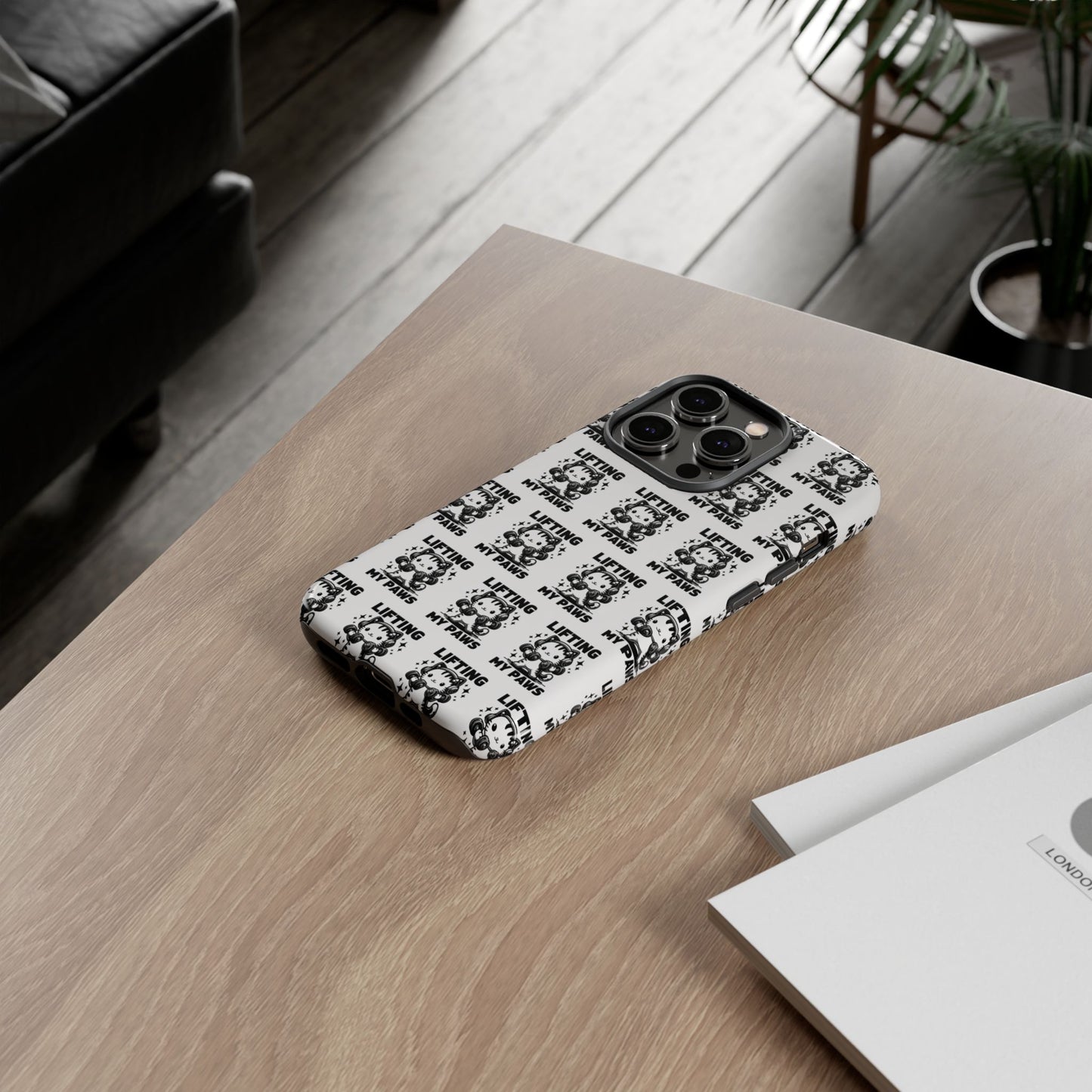 Lifting My Paws Tough Case – Protective Phone Cover