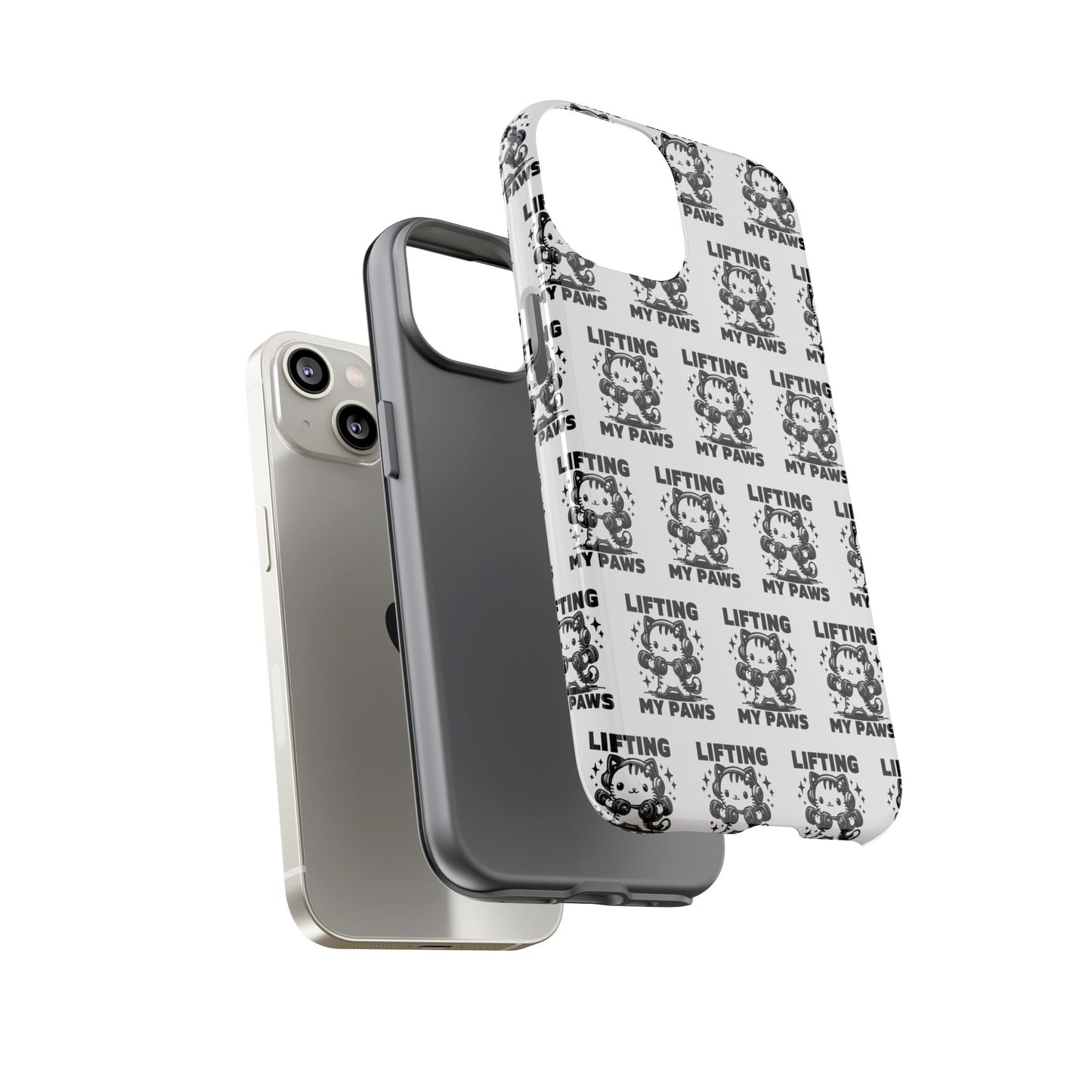 Lifting My Paws Tough Case – Protective Phone Cover