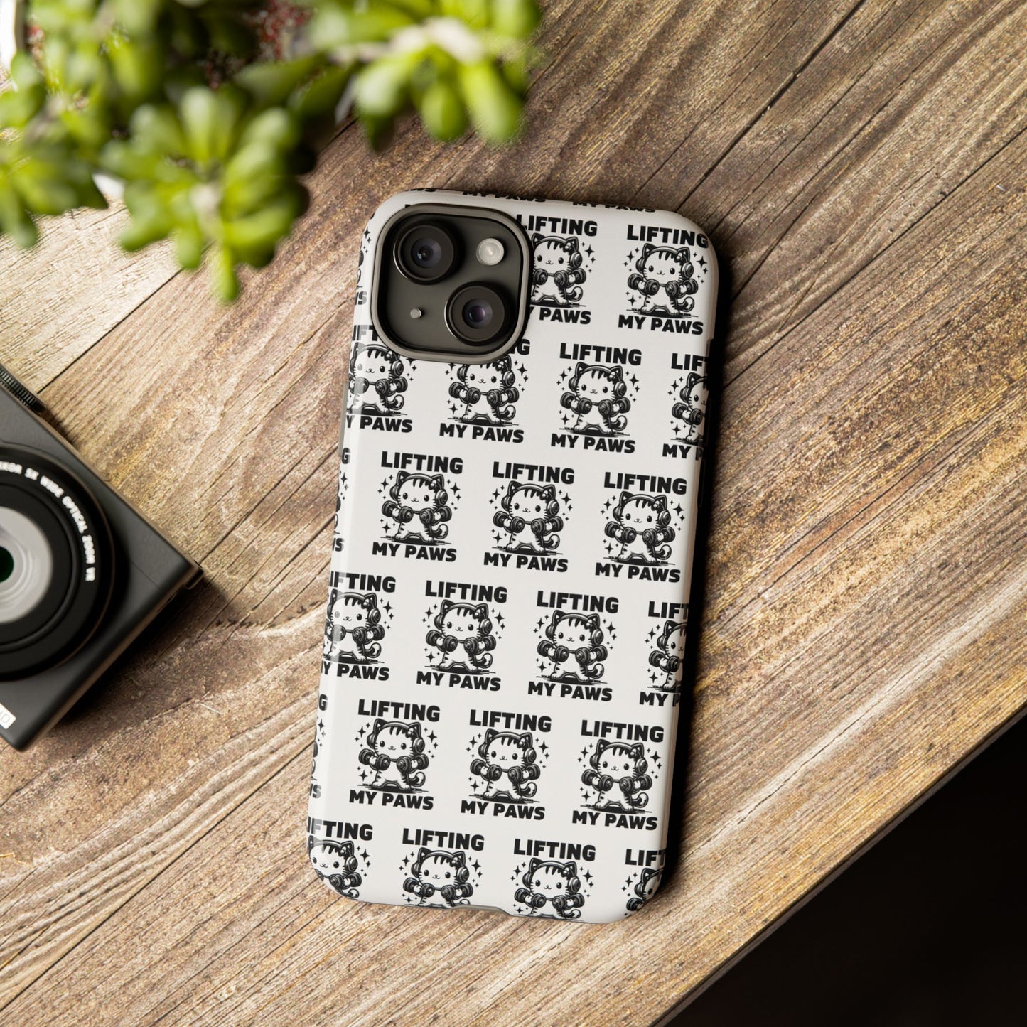 Lifting My Paws Tough Case – Protective Phone Cover