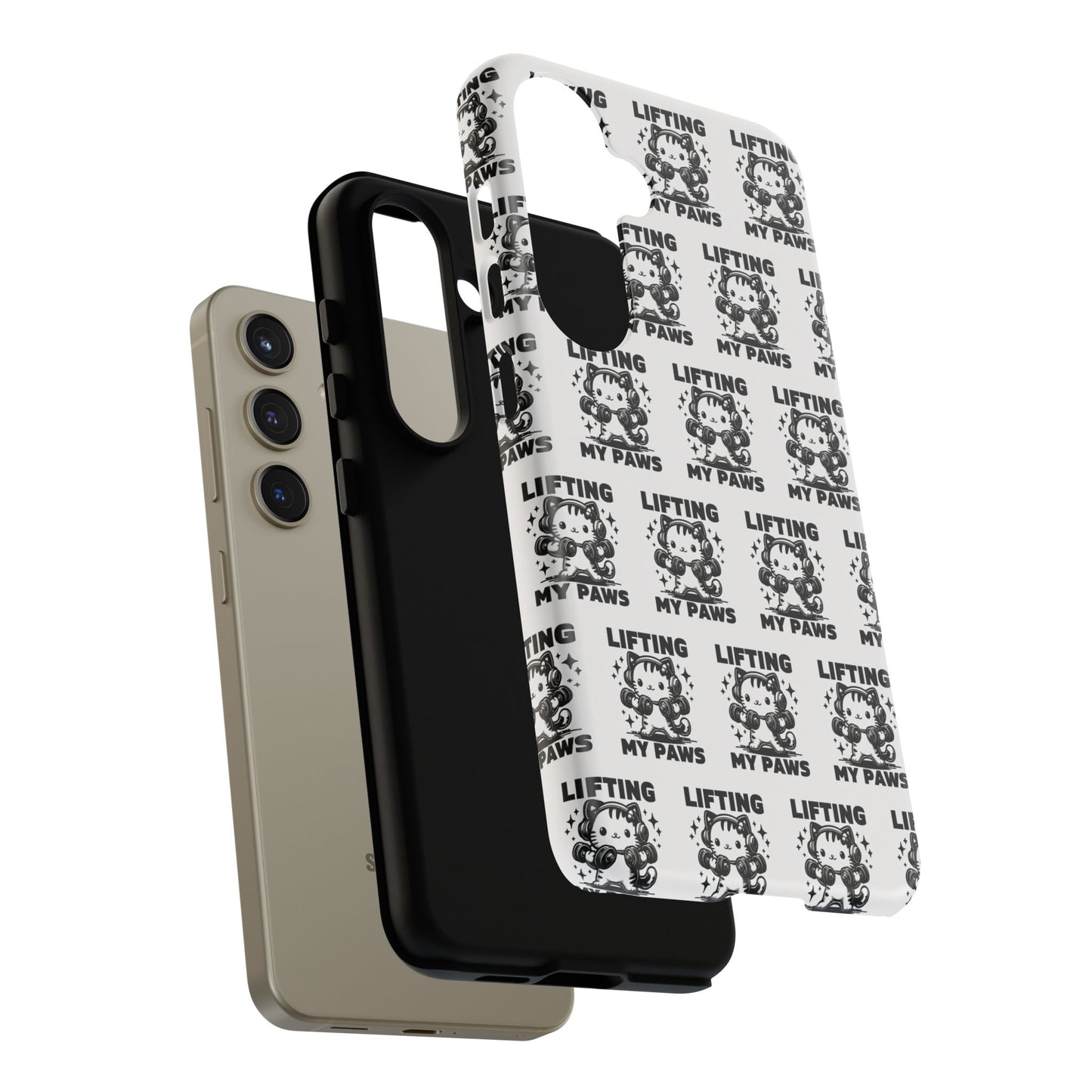Lifting My Paws Tough Case – Protective Phone Cover