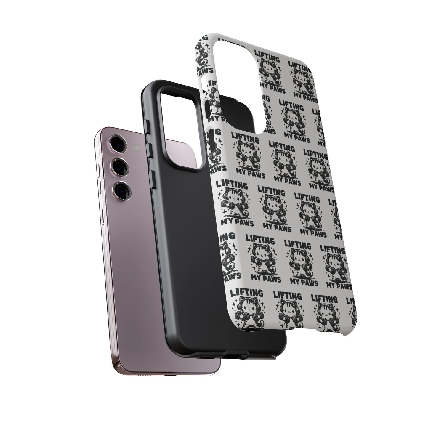 Lifting My Paws Tough Case – Protective Phone Cover