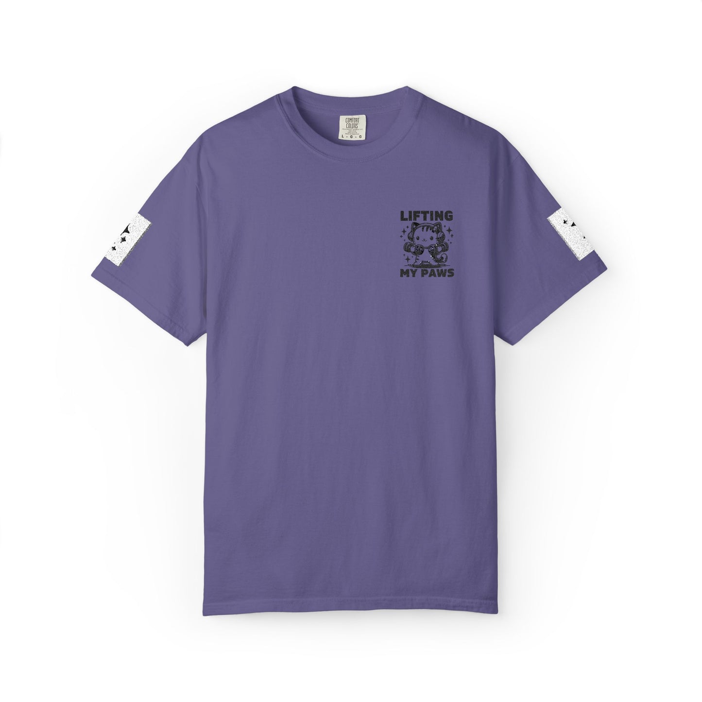 Lifting My Paws Unisex T-Shirt – Garment-Dyed Comfort Tee
