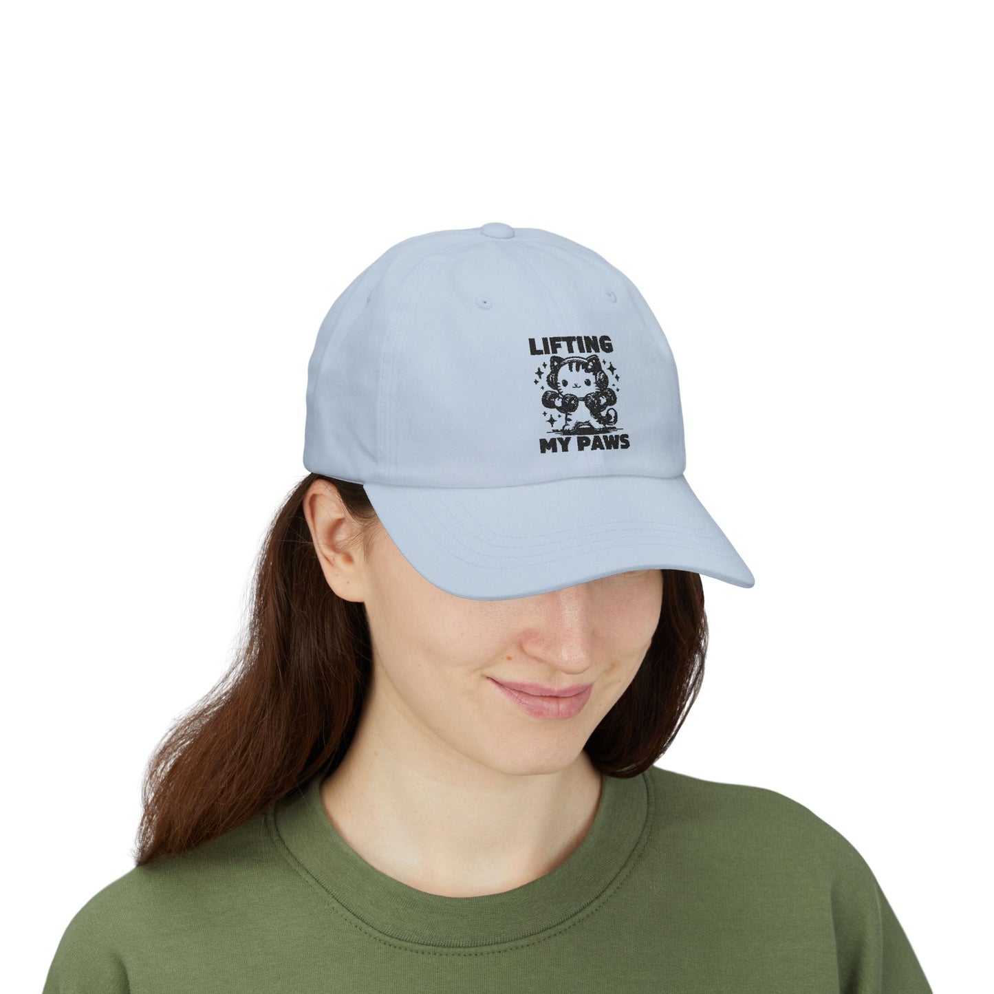 “Lifting My Paws” Dad Cap