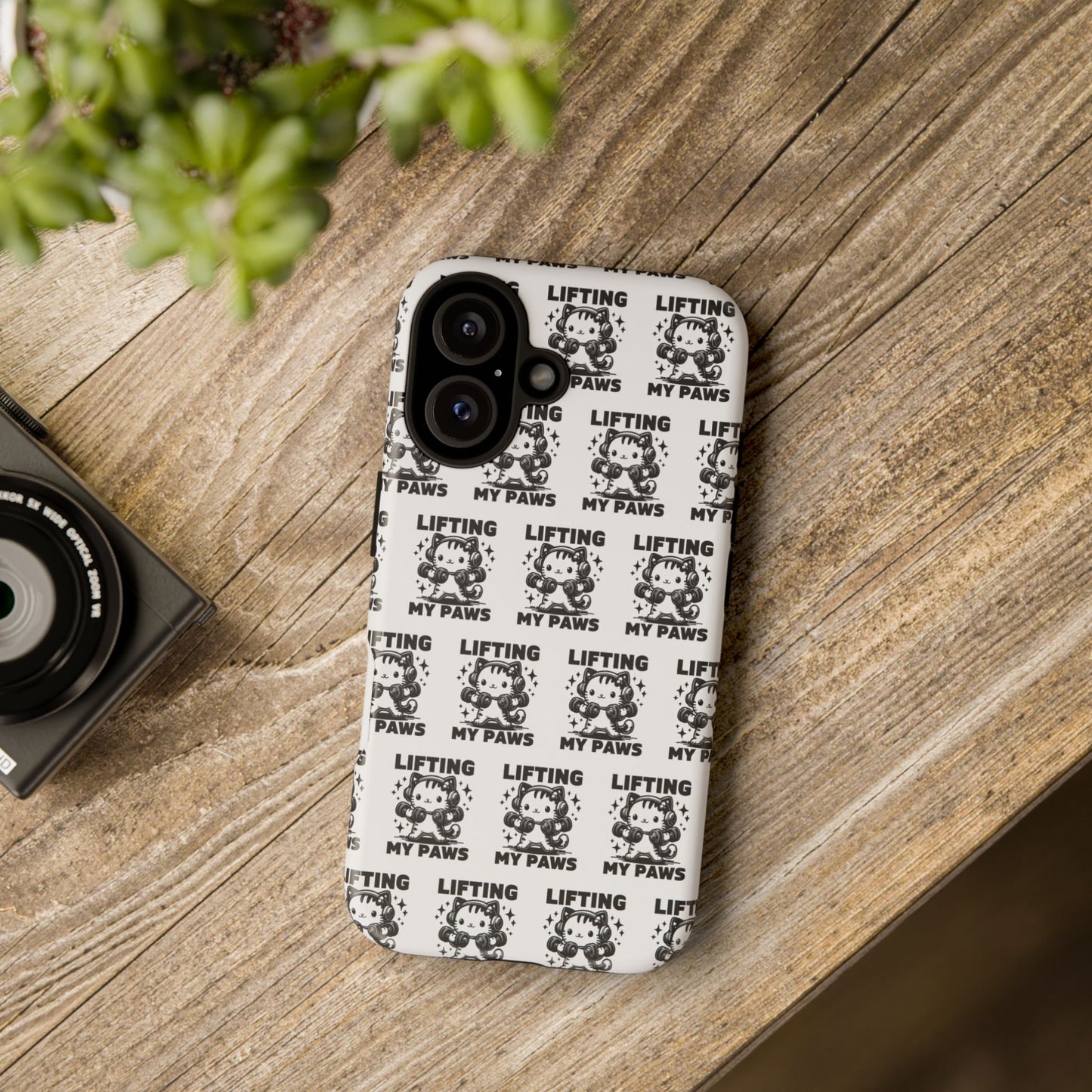 Lifting My Paws Tough Case – Protective Phone Cover