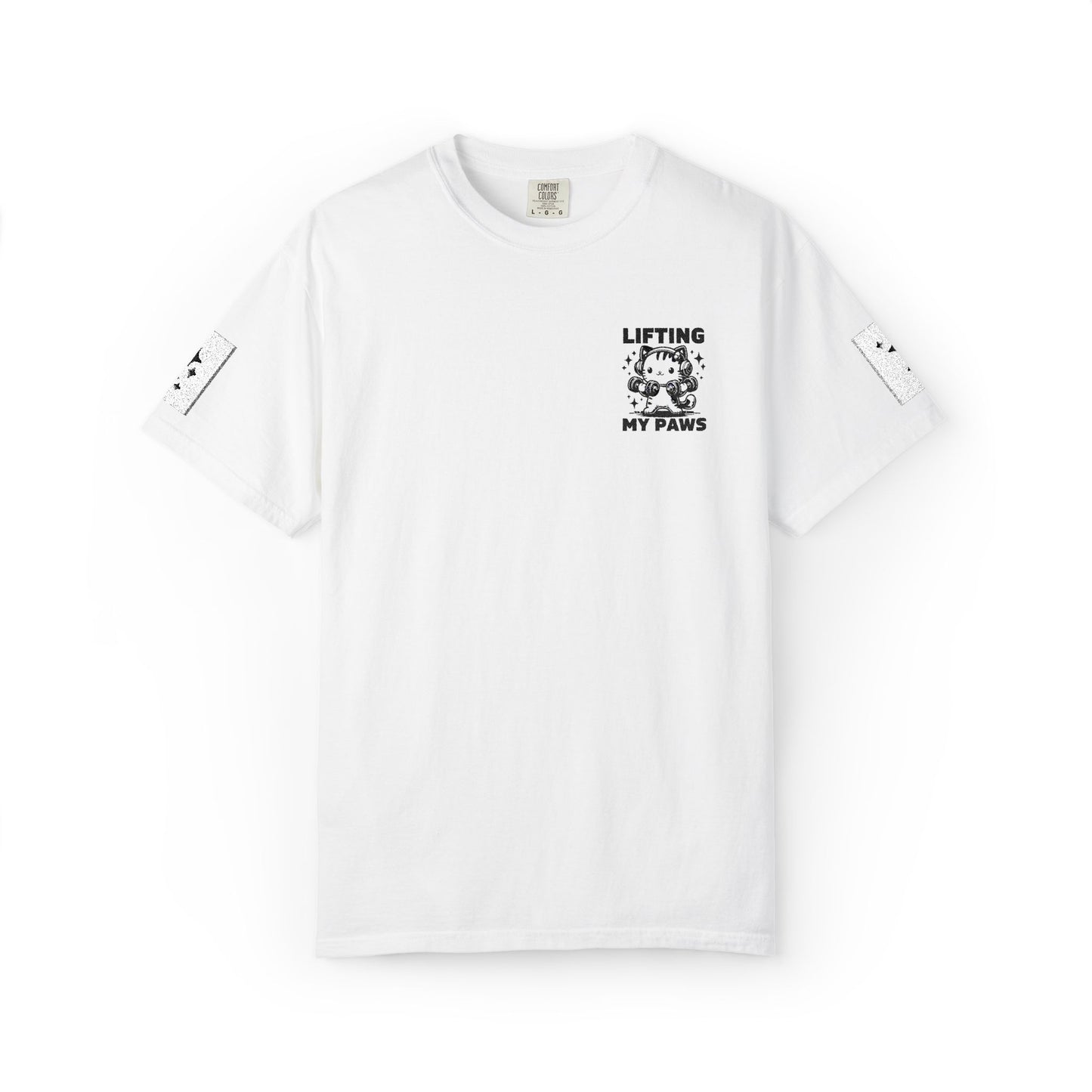 Lifting My Paws Unisex T-Shirt – Garment-Dyed Comfort Tee