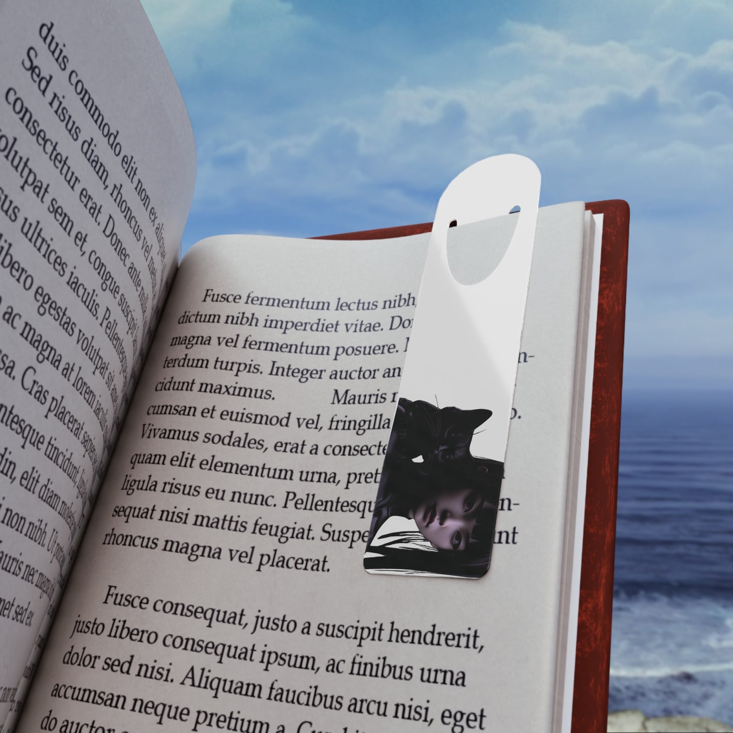 Kuroneko no Onna – Cat Design Bookmark
