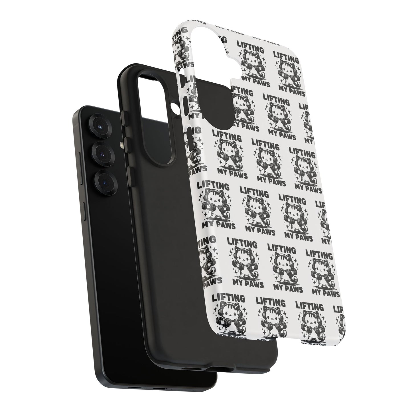 Lifting My Paws Tough Case – Protective Phone Cover