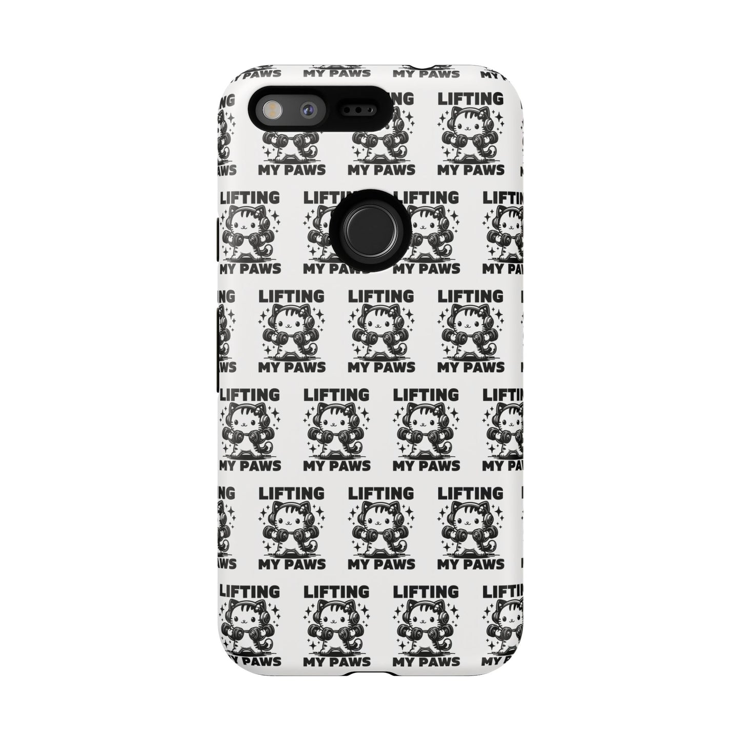 Lifting My Paws Tough Case – Protective Phone Cover