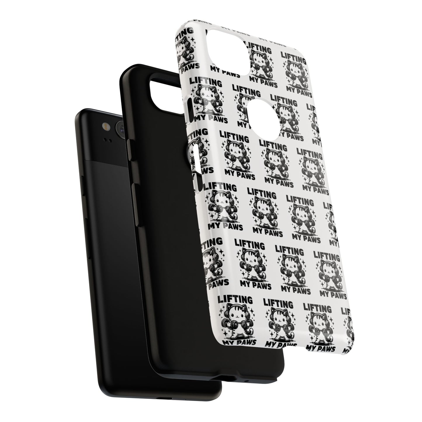 Lifting My Paws Tough Case – Protective Phone Cover