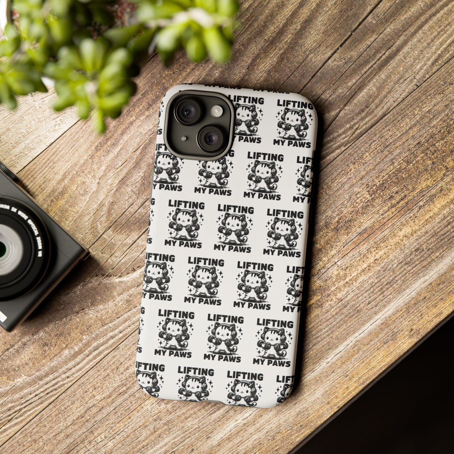Lifting My Paws Tough Case – Protective Phone Cover
