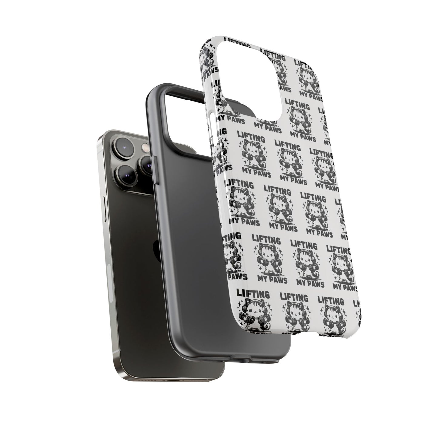 Lifting My Paws Tough Case – Protective Phone Cover