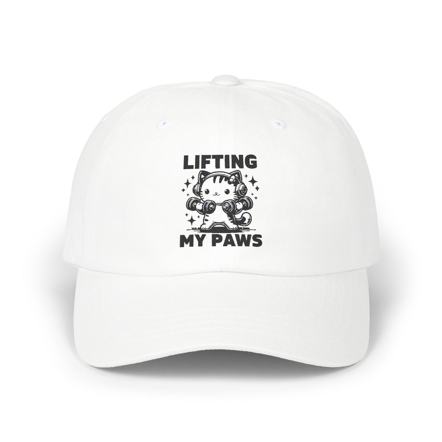 “Lifting My Paws” Dad Cap