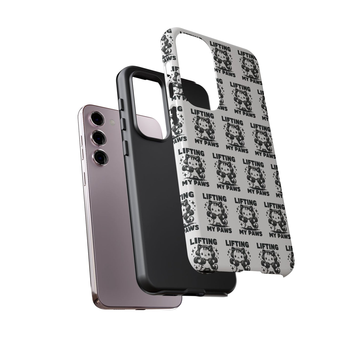 Lifting My Paws Tough Case – Protective Phone Cover