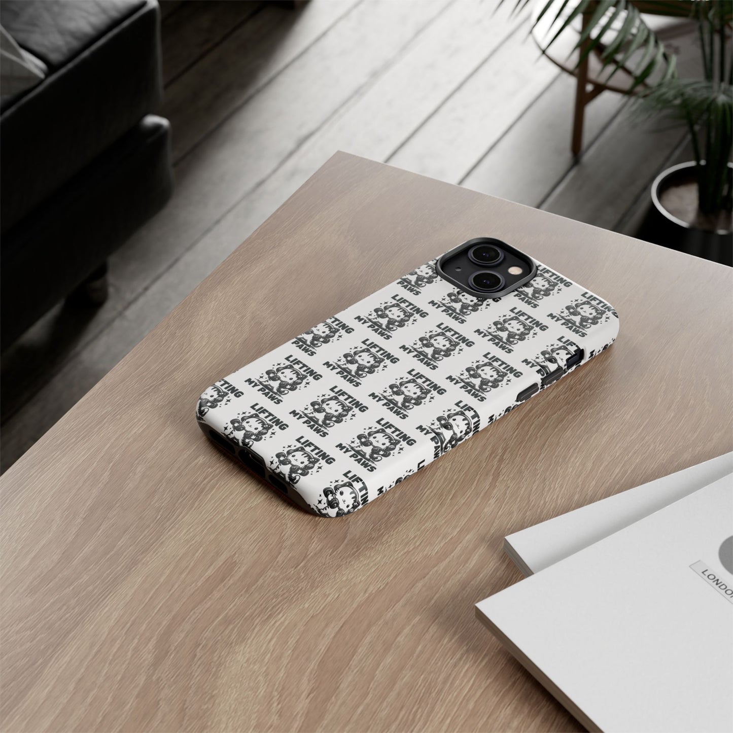 Lifting My Paws Tough Case – Protective Phone Cover