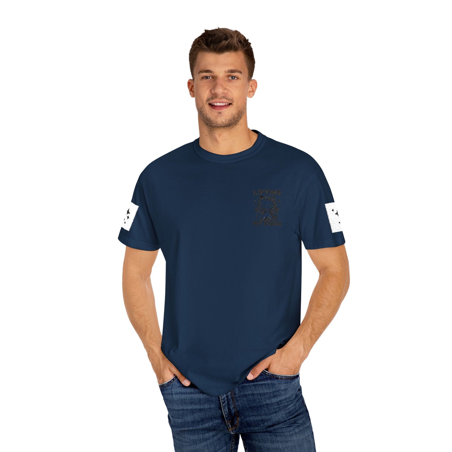 Lifting My Paws Unisex T-Shirt – Garment-Dyed Comfort Tee