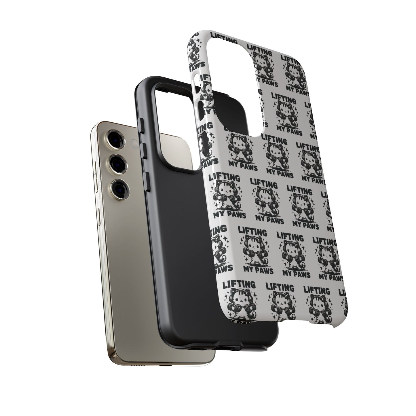 Lifting My Paws Tough Case – Protective Phone Cover