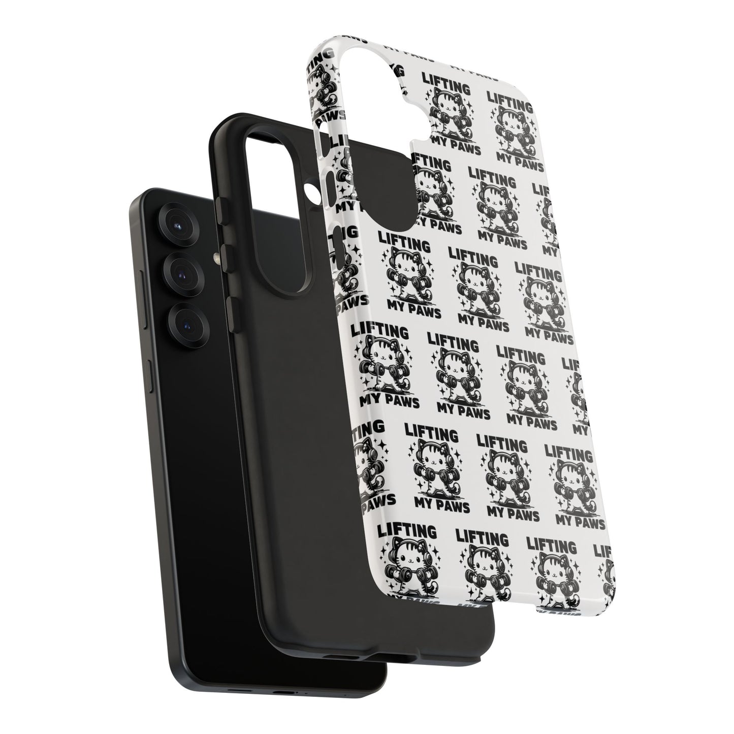 Lifting My Paws Tough Case – Protective Phone Cover