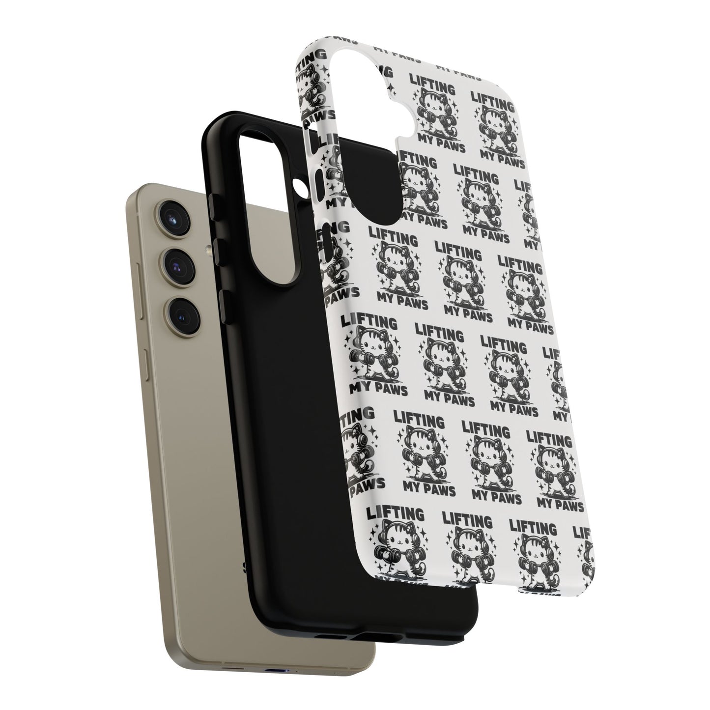 Lifting My Paws Tough Case – Protective Phone Cover