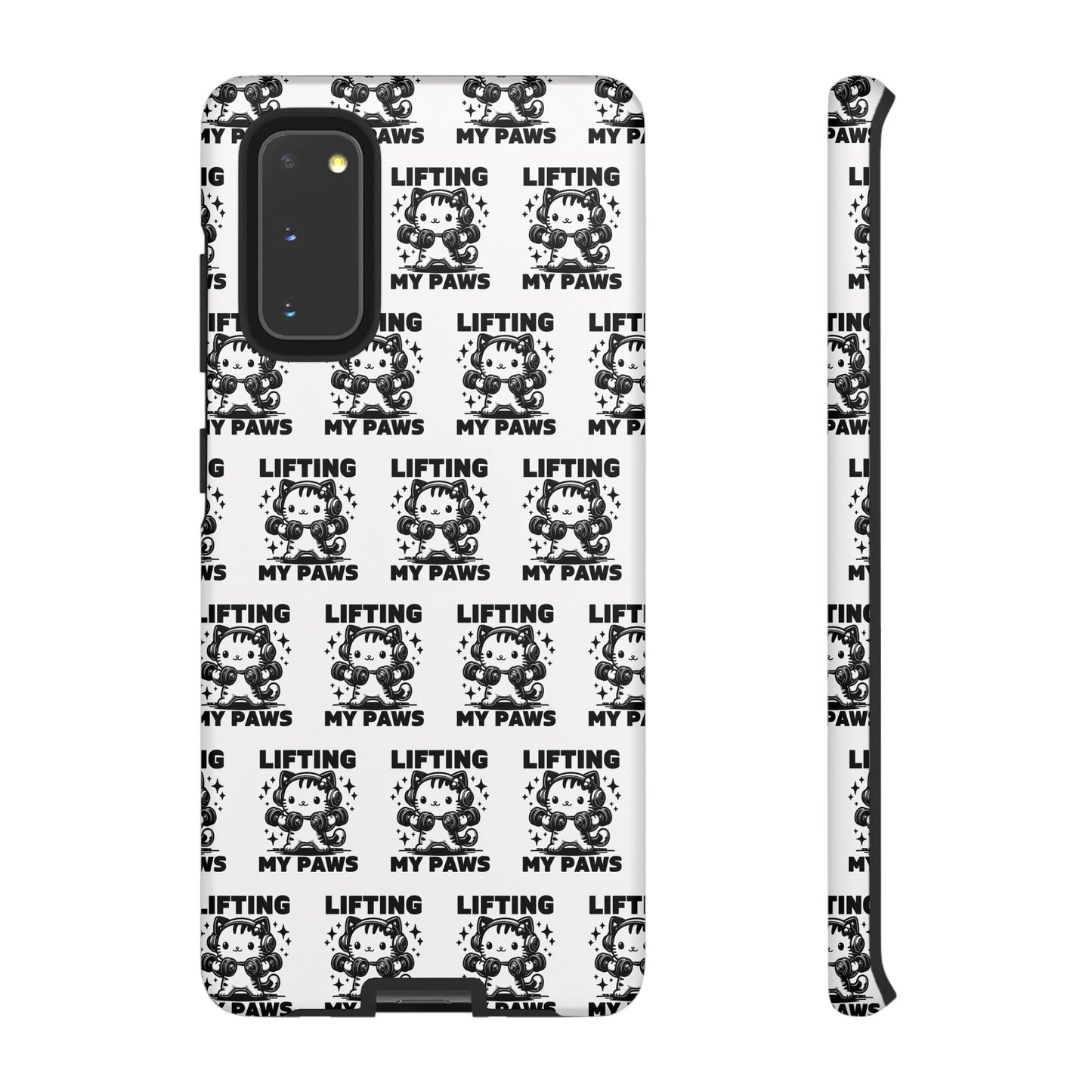 Lifting My Paws Tough Case – Protective Phone Cover