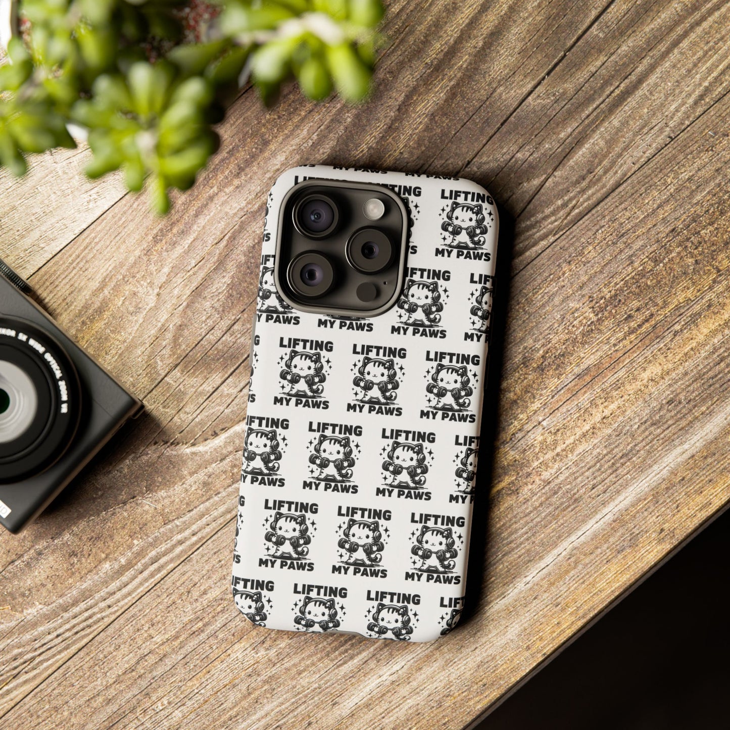 Lifting My Paws Tough Case – Protective Phone Cover