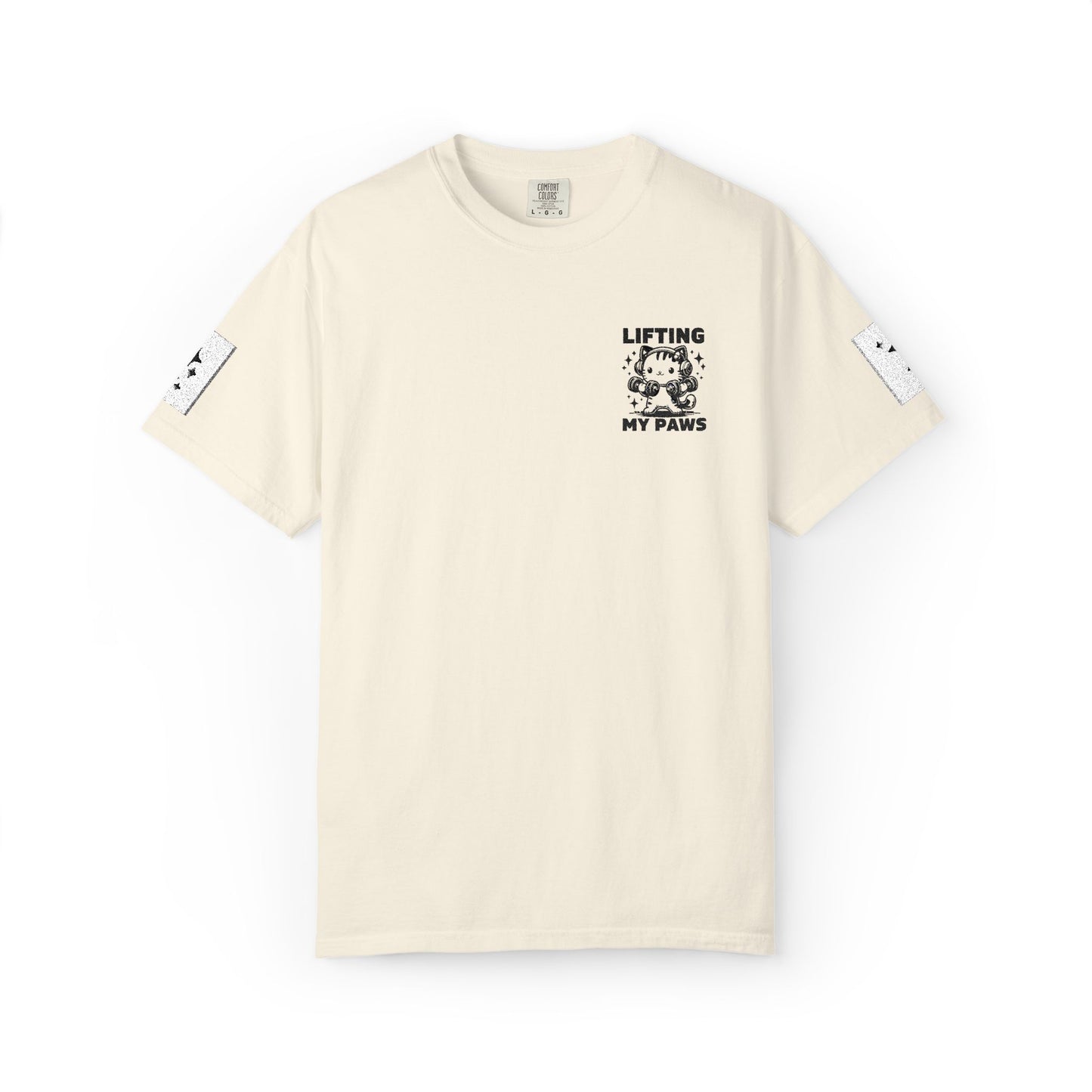 Lifting My Paws Unisex T-Shirt – Garment-Dyed Comfort Tee