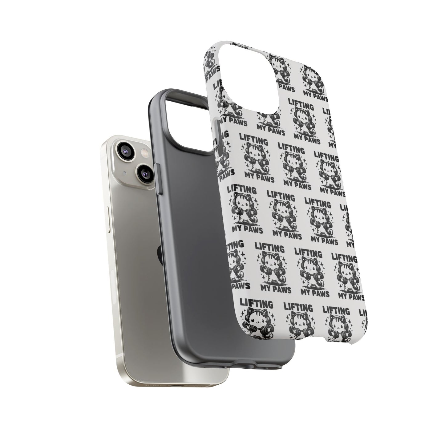 Lifting My Paws Tough Case – Protective Phone Cover