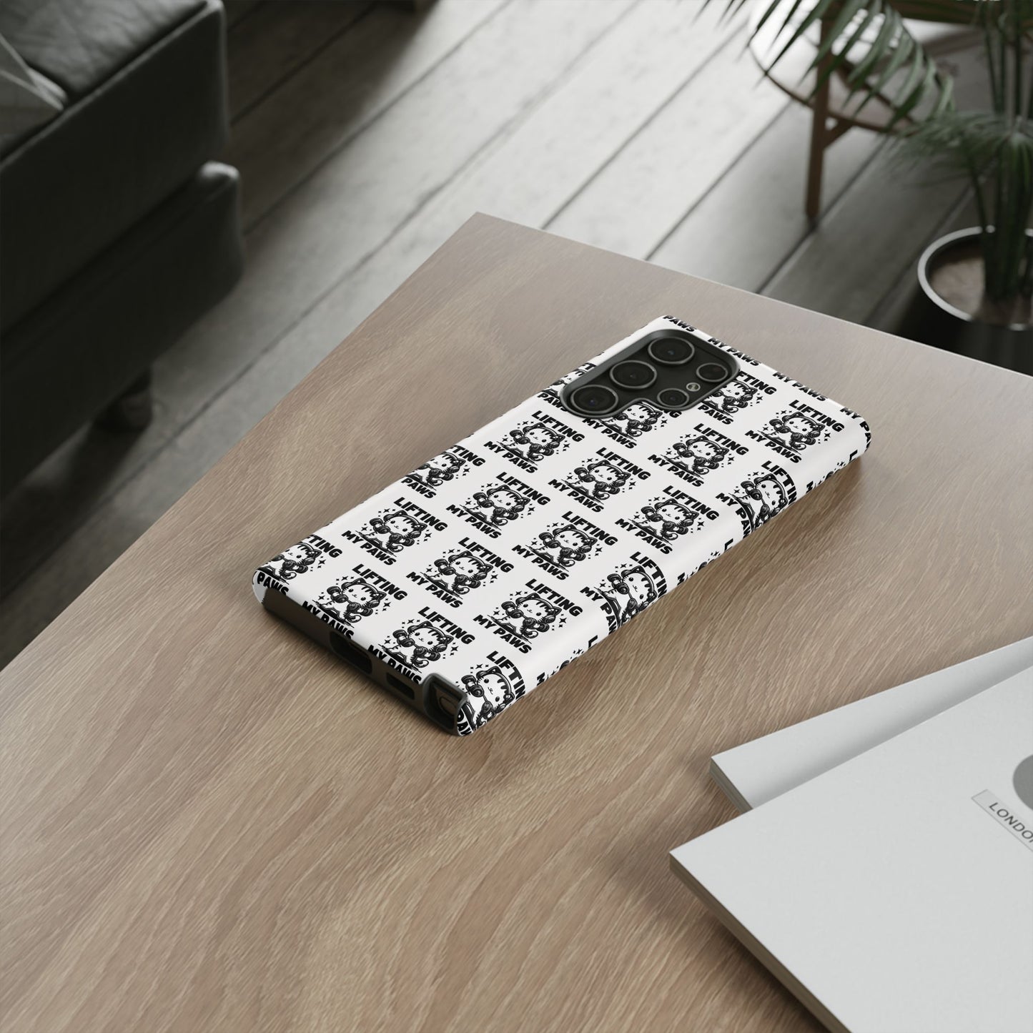Lifting My Paws Tough Case – Protective Phone Cover