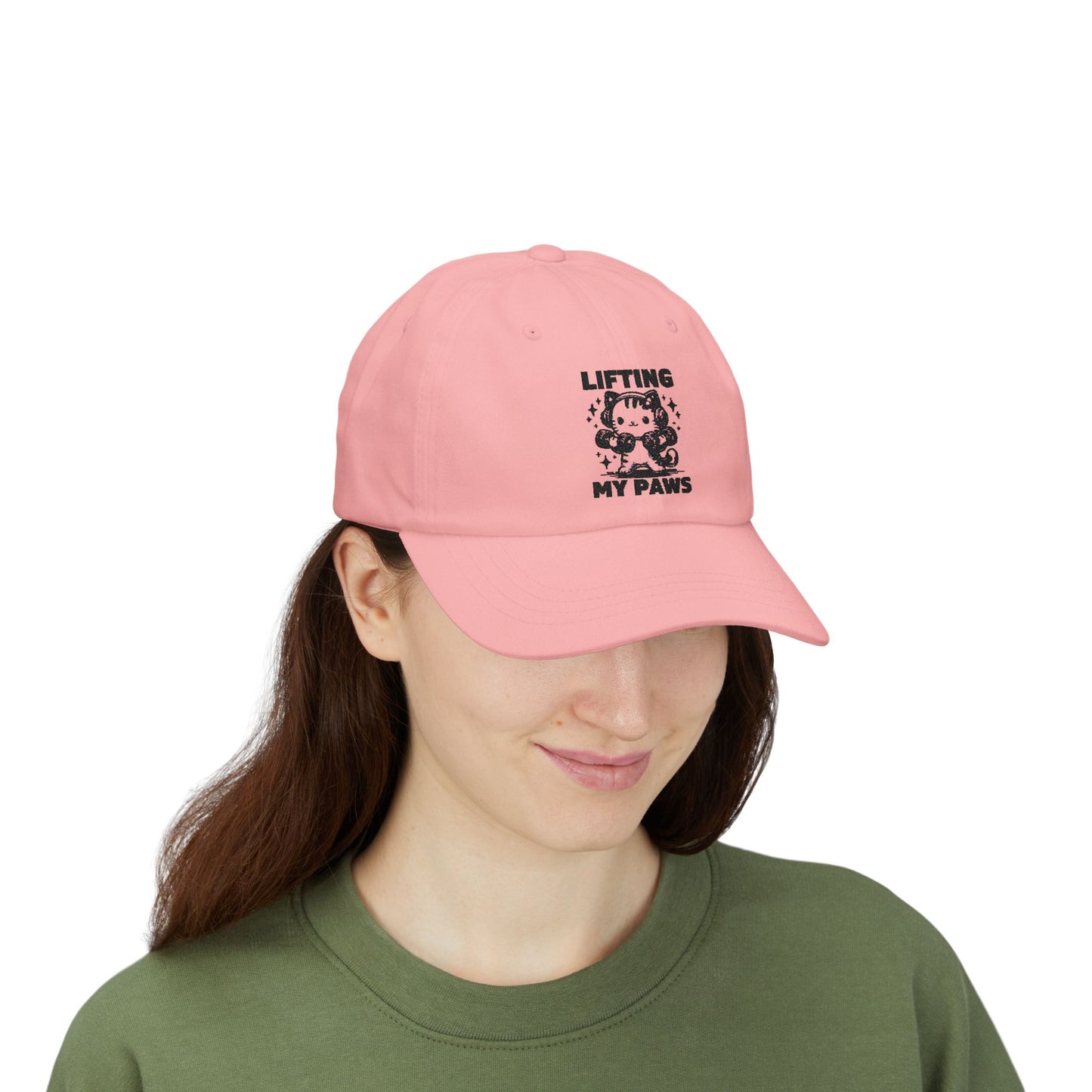 “Lifting My Paws” Dad Cap