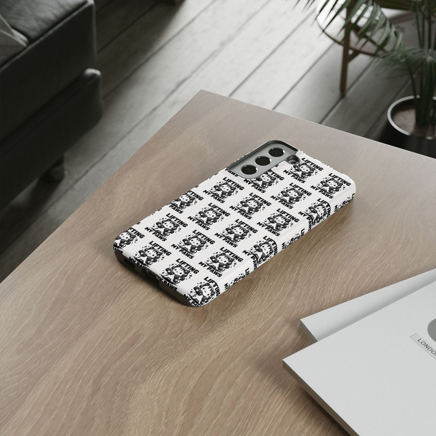 Lifting My Paws Tough Case – Protective Phone Cover