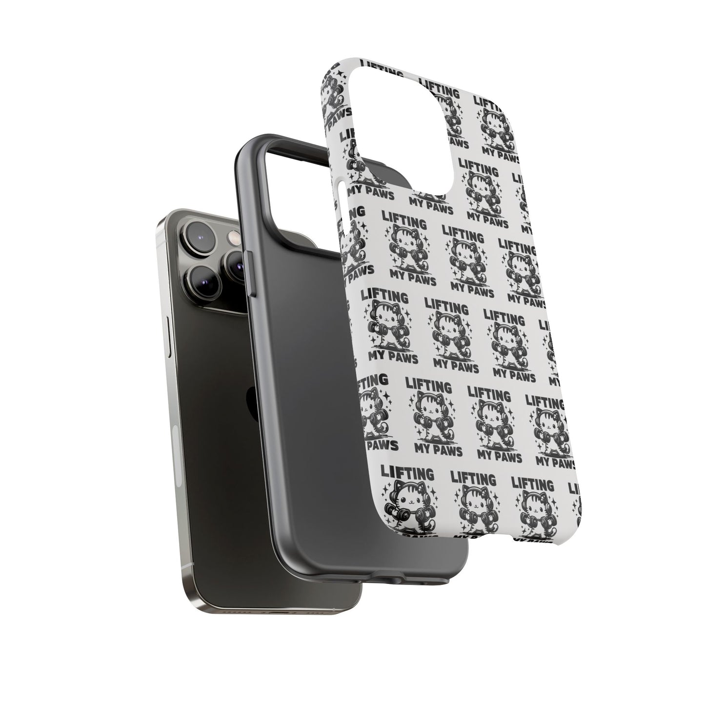 Lifting My Paws Tough Case – Protective Phone Cover