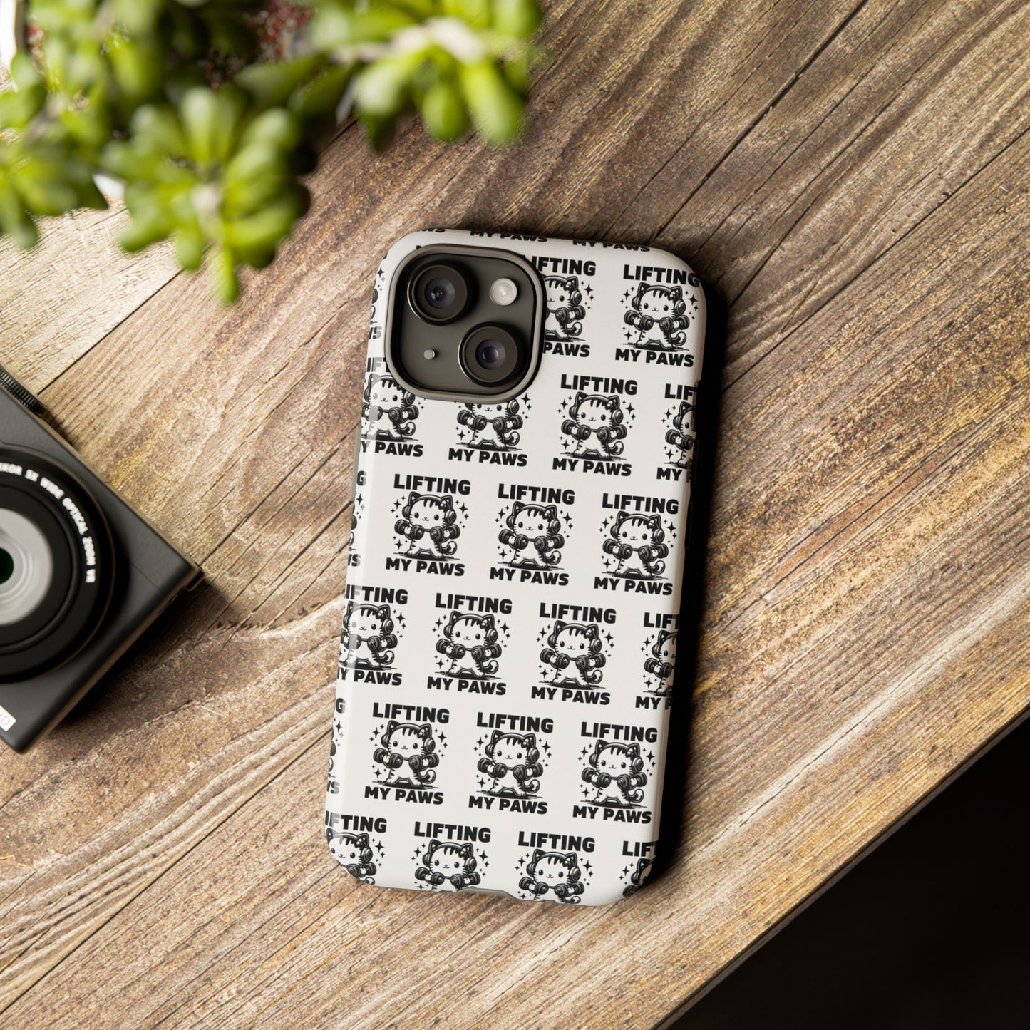 Lifting My Paws Tough Case – Protective Phone Cover