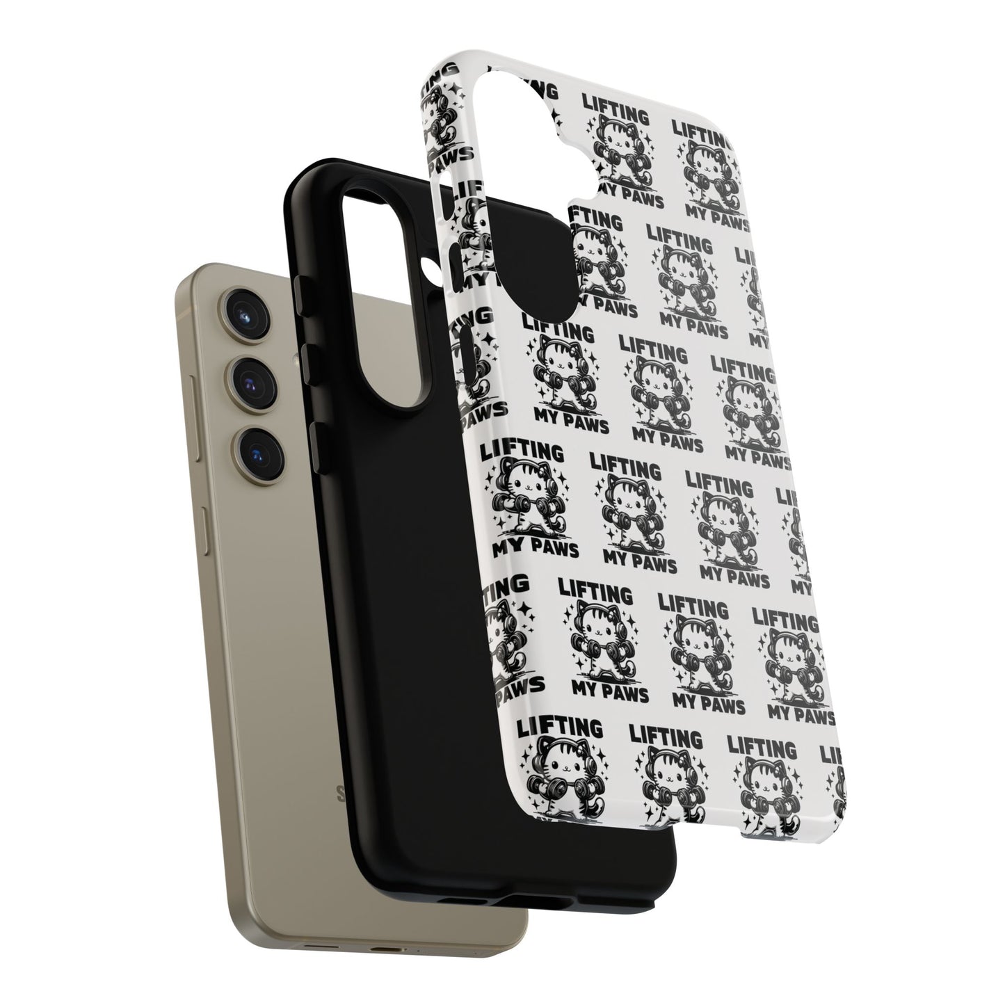 Lifting My Paws Tough Case – Protective Phone Cover