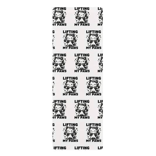 Lifting My Paws Yoga Mat – Cute Fitness & Exercise Mat