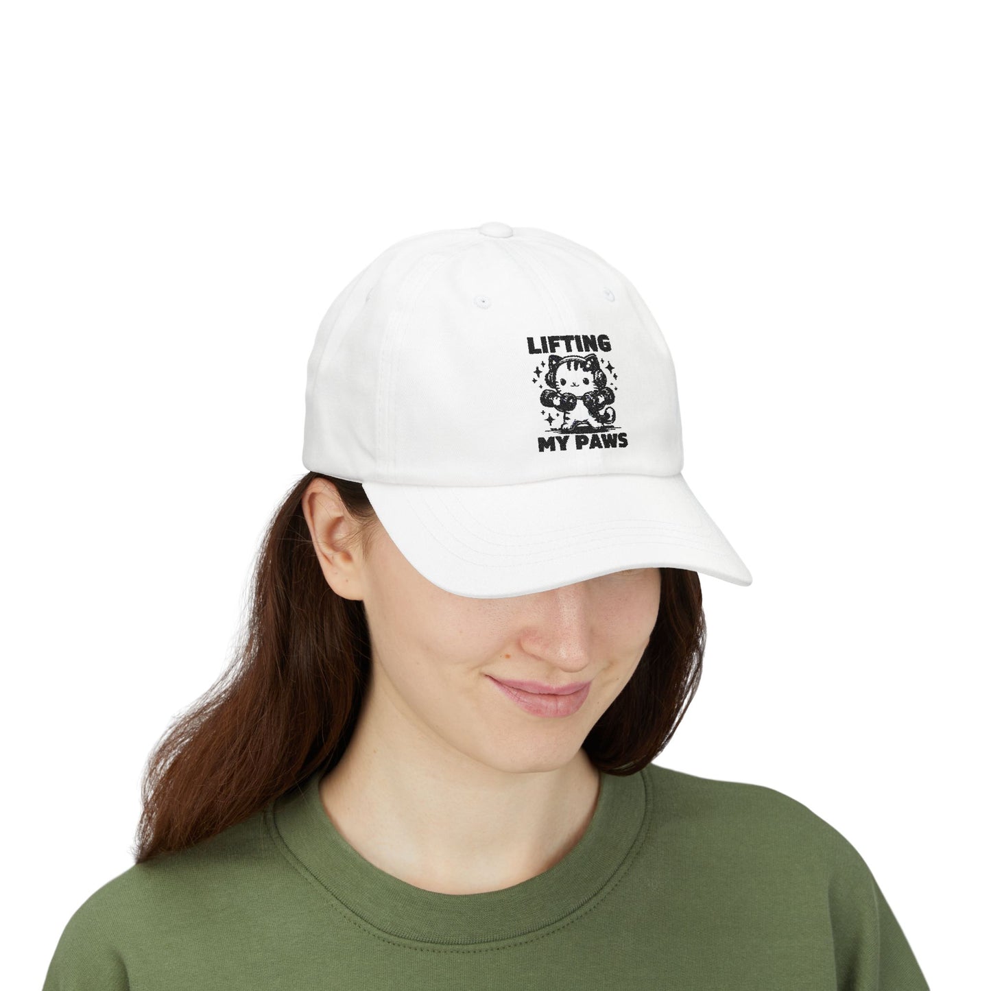 “Lifting My Paws” Dad Cap