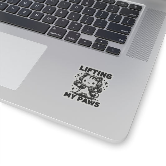 Lifting My Paws – Kiss-Cut Stickers