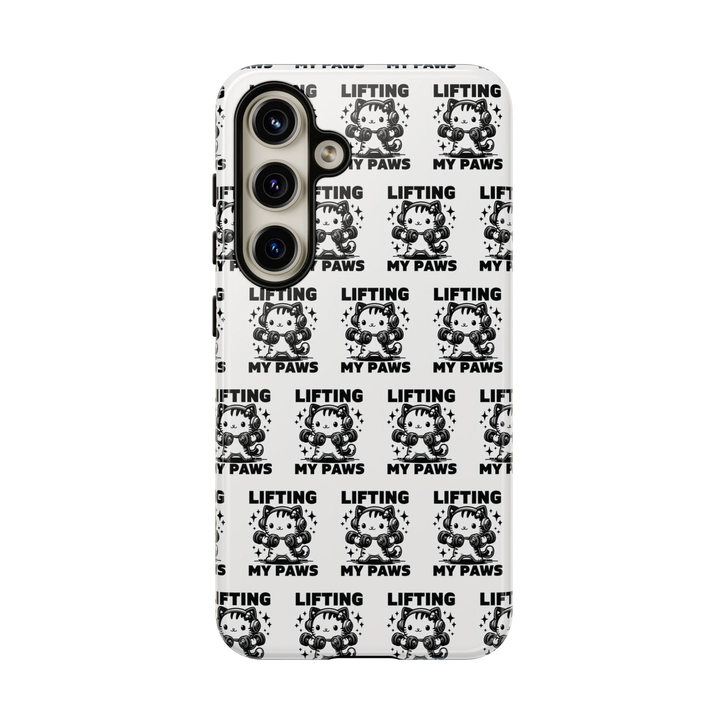 Lifting My Paws Tough Case – Protective Phone Cover